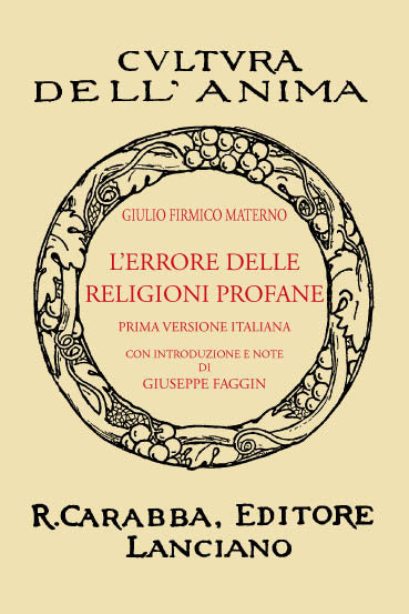 L'errore delle religioni profane