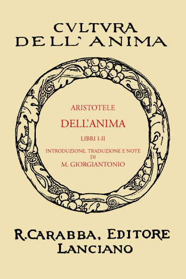 Dell'anima Libri I-II