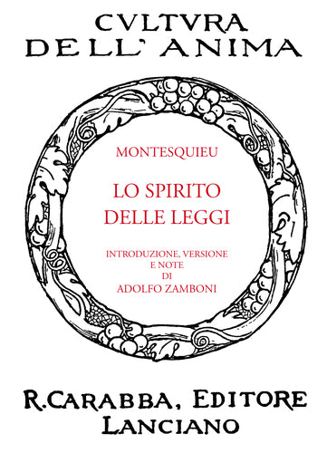 Lo spirito delle leggi