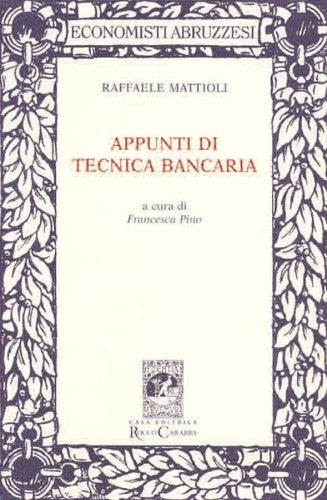 Appunti Di Tecnica Bancaria