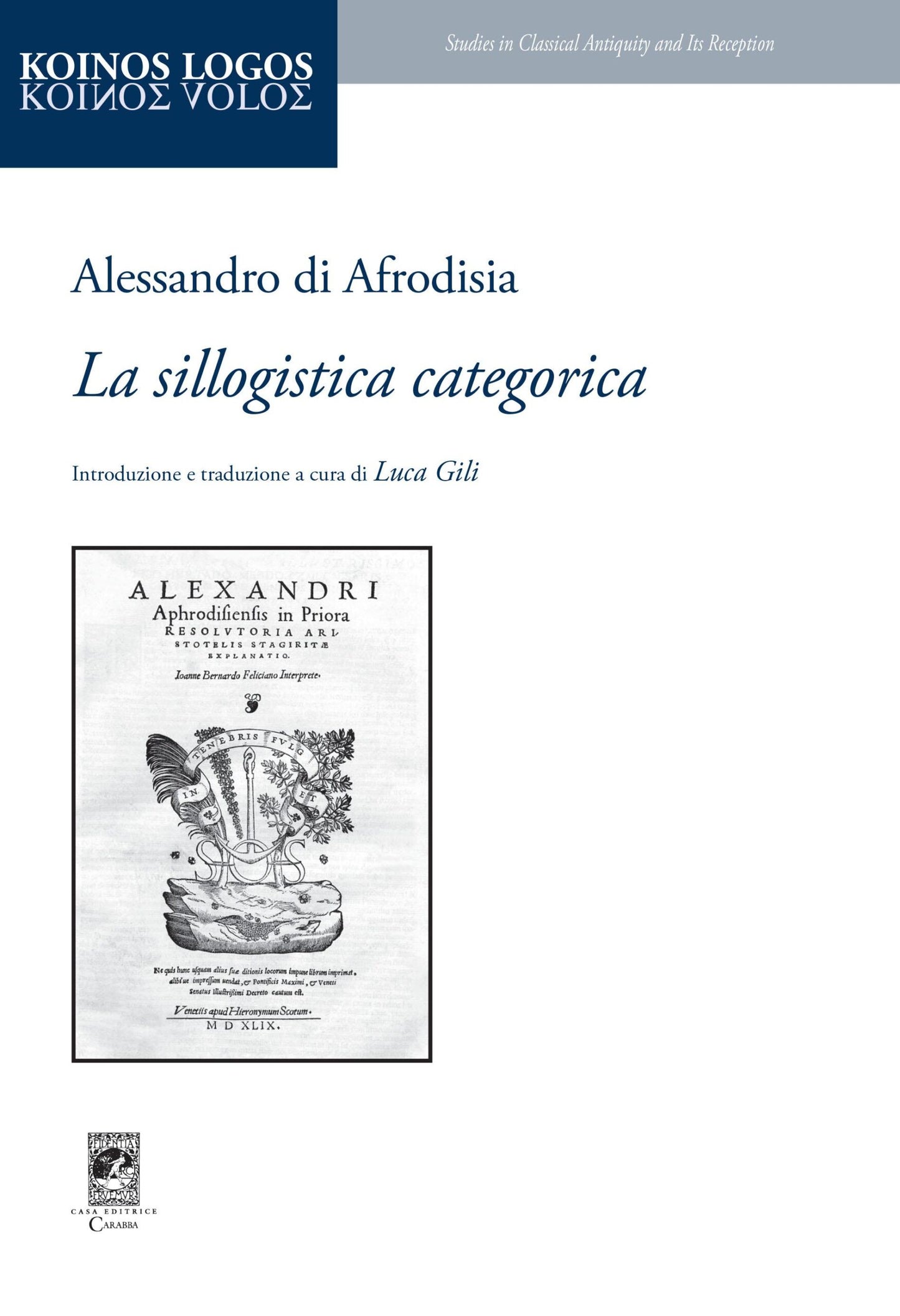 La sillogistica categorica