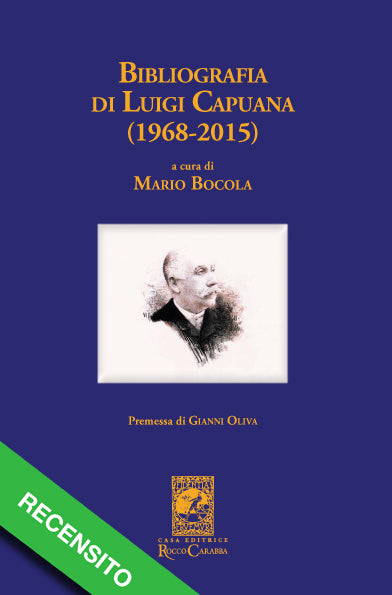 Bibliografia di Luigi Capuana (1968-2015)